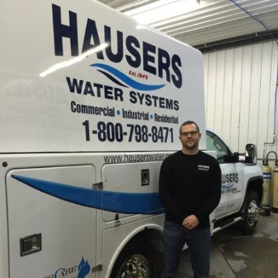 Ryan Hauser of Hausers Water Systems in Iowa